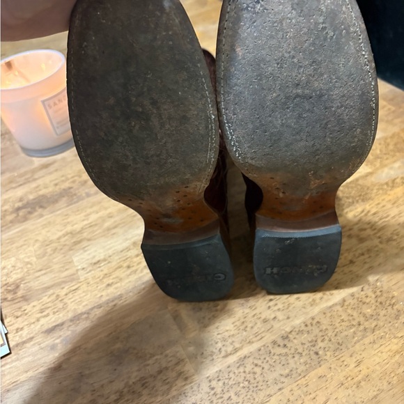 Cinch Women's Red Leather Western Boots - Picture 8 of 8